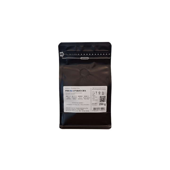 Hard Beans - Polska Parzucha - Kawa ziarnista 250g