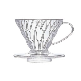 Hario plastikowy Drip V60-01 clear