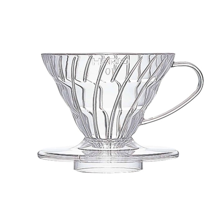 Hario plastikowy Drip V60-01 clear