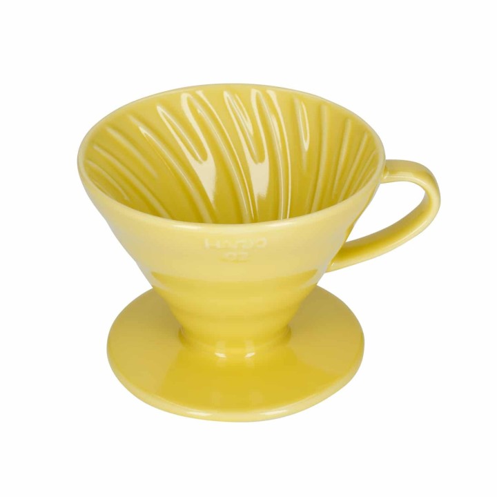Hario ceramiczny Drip V60-02 Żółty