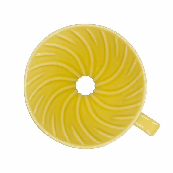 Hario ceramiczny Drip V60-02 Żółty