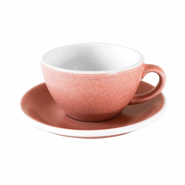 Loveramics Egg - Filiżanka i spodek Flat White 150ml - Cinnabar