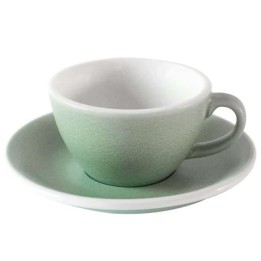 Loveramics Egg - Filiżanka i spodek Flat White 150ml - Emerald