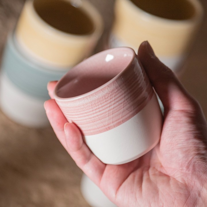 Loveramics Dale Harris - Kubek 150ml - Flat White Cup - Pink