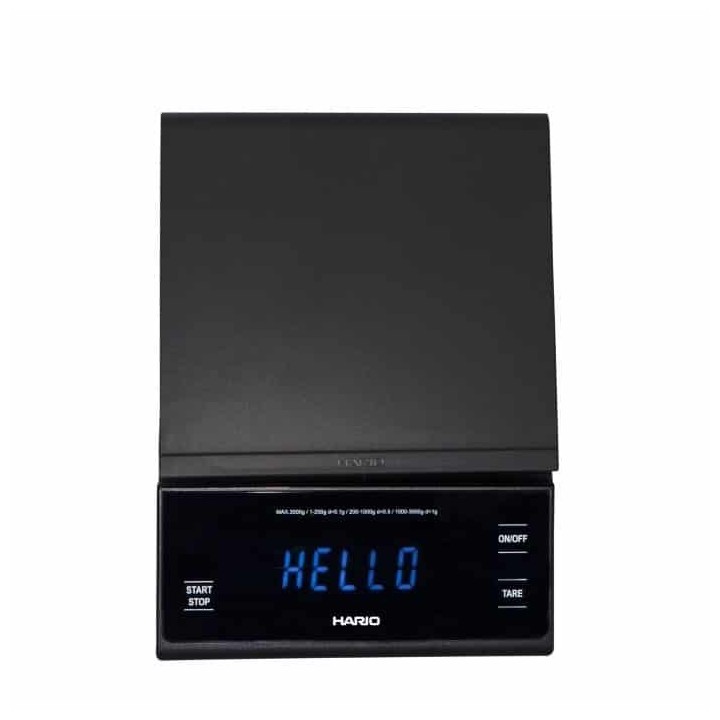 Waga Hario Drip Scale Wide VSTW-3000B - Czarny