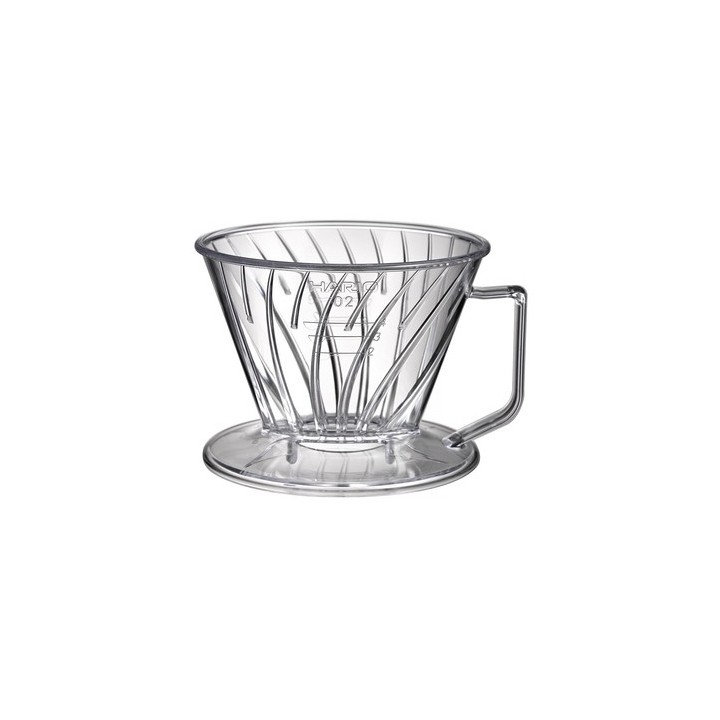 Hario - Dripper Plastikowy PEGASUS 02 - Przeźroczysty