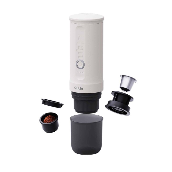 Outin - Nano Espresso Maker - Przenośny ekspres Pearl White