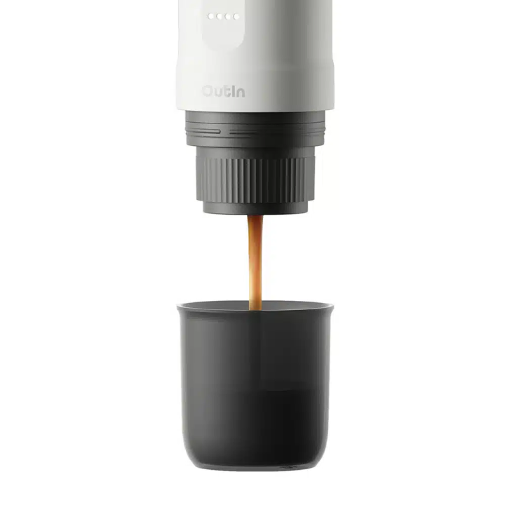 Outin - Nano Espresso Maker - Przenośny ekspres Pearl White