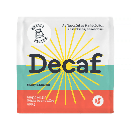 Doubleshot - bezkofeinowa Kolumbia La Serrania Decaf Filter - kawa ziarnista 300g