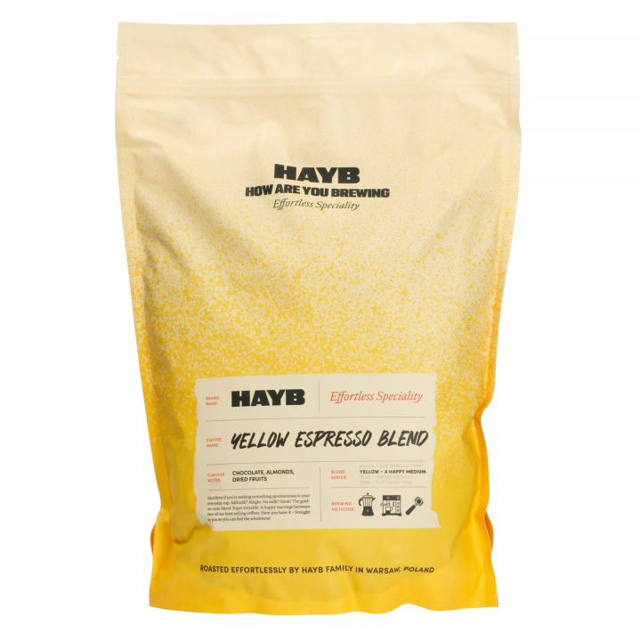 HAYB - Kawa ziarnista Yellow Espresso Blend 1kg