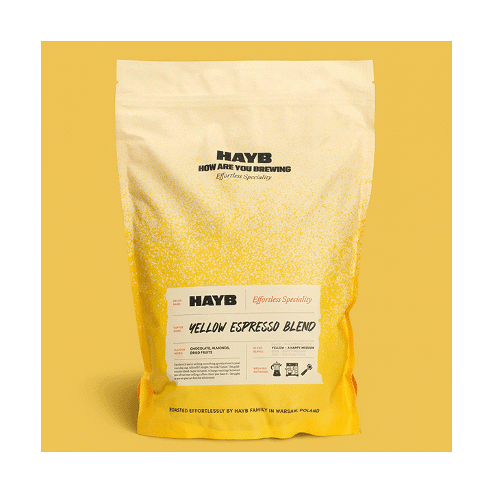 HAYB - Kawa ziarnista Yellow Espresso Blend 1kg