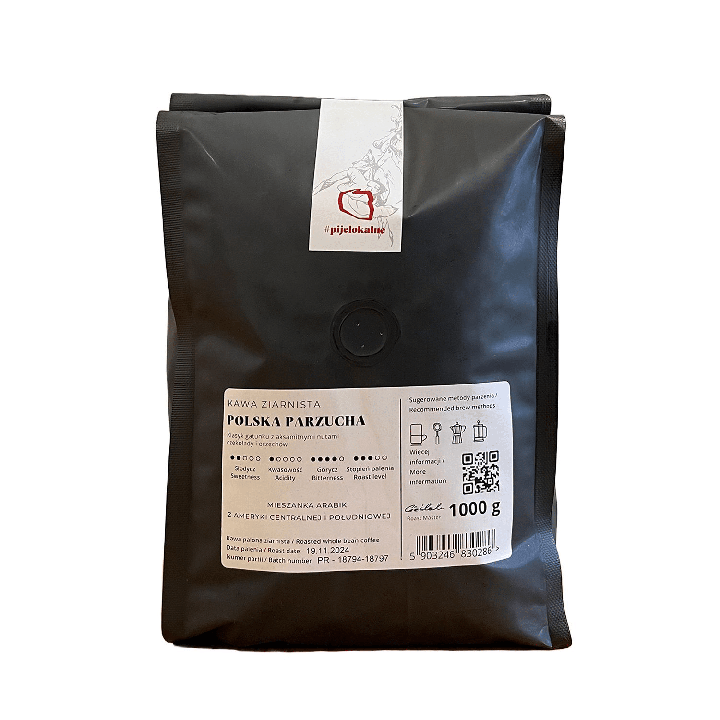 Hard Beans - Polska Parzucha - Kawa ziarnista 1kg