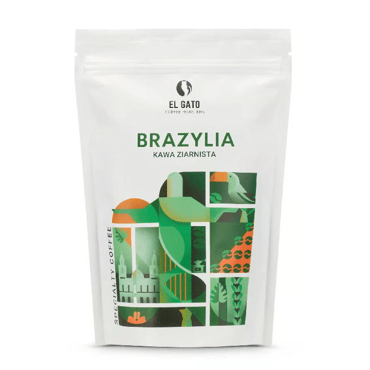 EL GATO - Brazylia Sul de Minas, kawa ziarnista 1kg