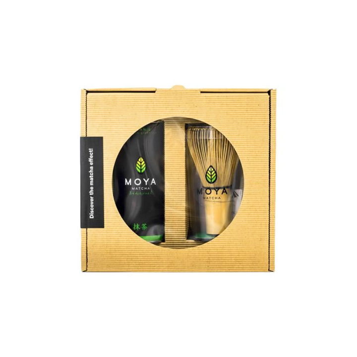 Moya - Matcha i chasen zestaw