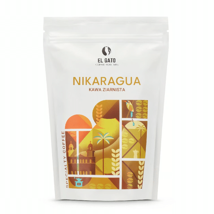 EL GATO - Nikaragua El Diablo, kawa ziarnista 1kg