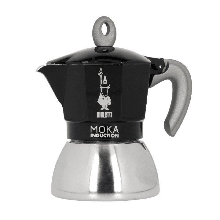 Kawiarka Bialetti New Moka Induction 4tz czarna