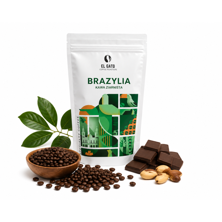 EL GATO - Brazylia Sul de Minas, kawa ziarnista 250g