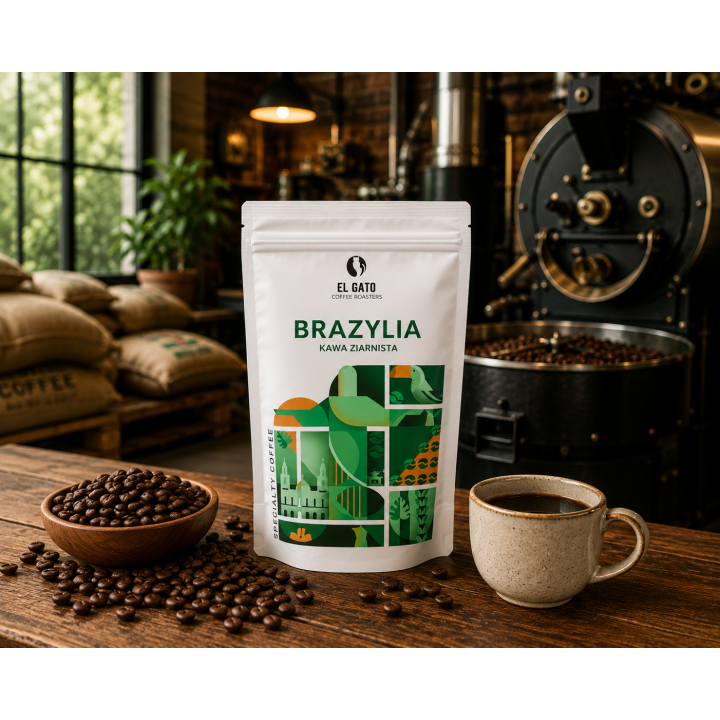EL GATO - Brazylia Sul de Minas, kawa ziarnista 1kg