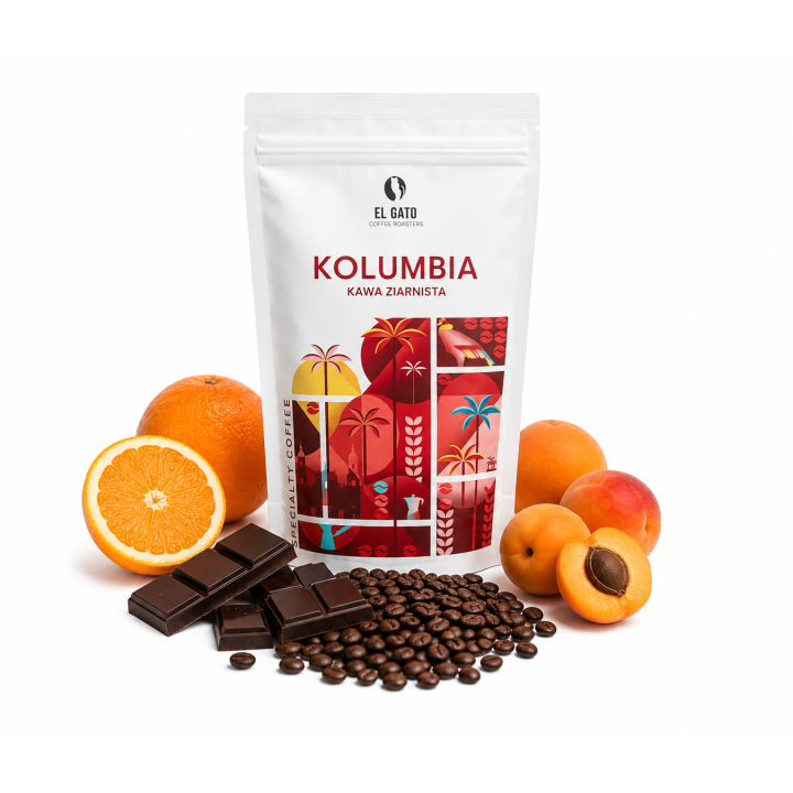 EL GATO - Kolumbia Antioquia, kawa ziarnista 1kg