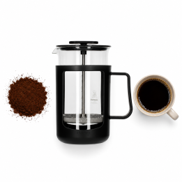 Hario - Cafe Press U Czarny 600ml
