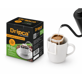 Dripca - średnio palona, kawa w saszetkach