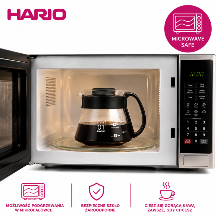 Hario Range Server V60-01 Microwave - 360ml