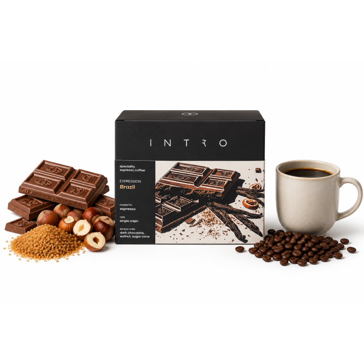INTRO - Brazil Espresso, kawa ziarnista 250gr