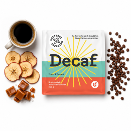 Doubleshot - bezkofeinowa Kostaryka Decaf Espresso - kawa ziarnista 300g