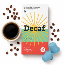 Doubleshot - kawa w kapsułkach bezkofeinowa Decaf - 10 kapsułek