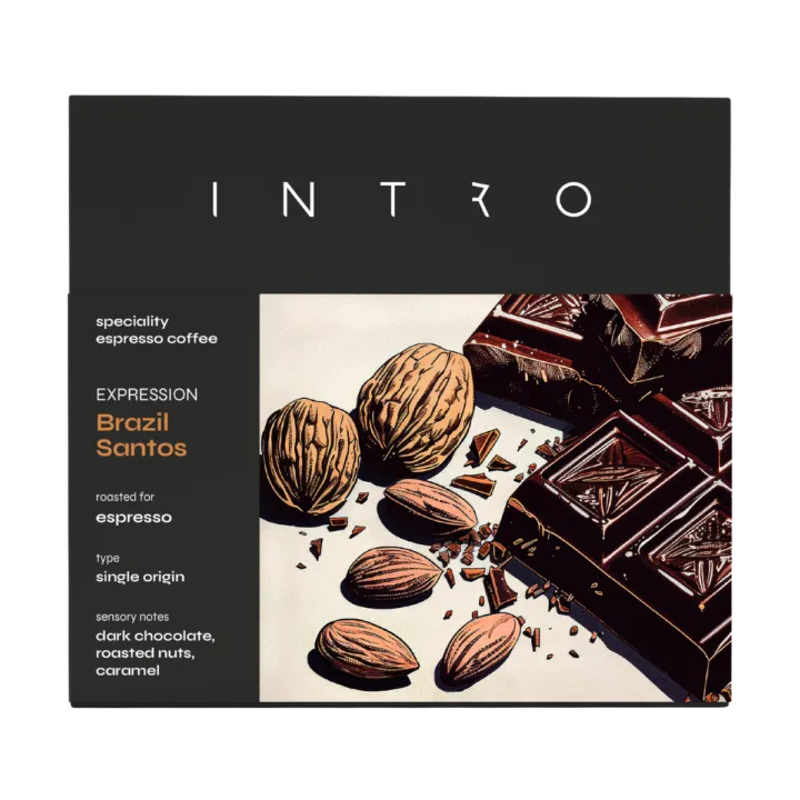 Intro Brazil Santos 1 kg – kawa ziarnista specialty z Brazylii | Coffeenova