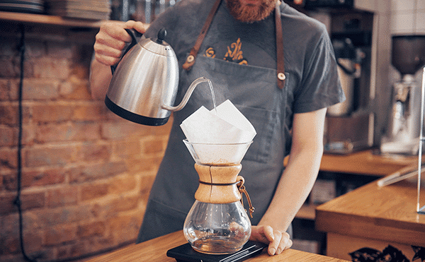 Przewodnik po zaparzaniu kawy: Chemex