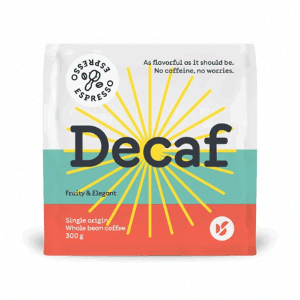 Doubleshot - bezkofeinowa Kolumbia La Serrania Decaf Espresso - kawa ziarnista 300g