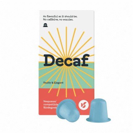 Doubleshot - kawa w kapsułkach bezkofeinowa Decaf - 10 kapsułek