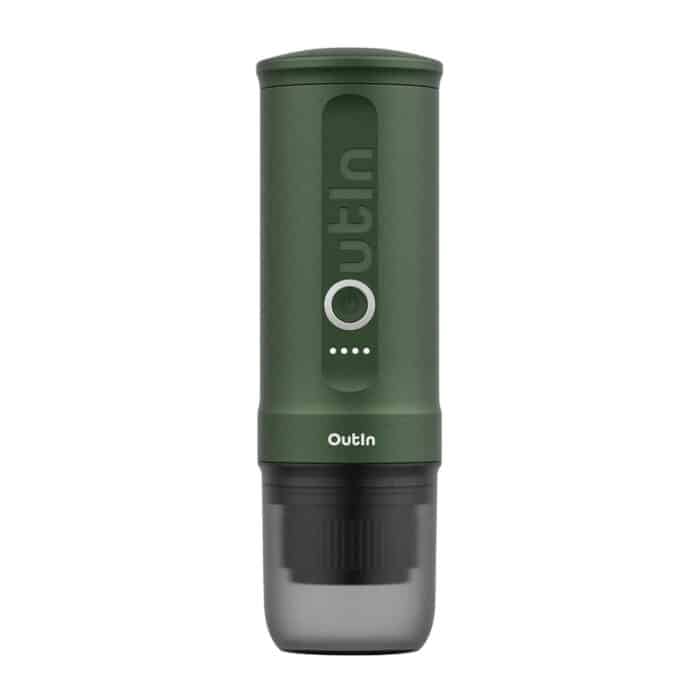 Outin - Nano Espresso Maker - Przenośny ekspres Forest Green - obrazek 1