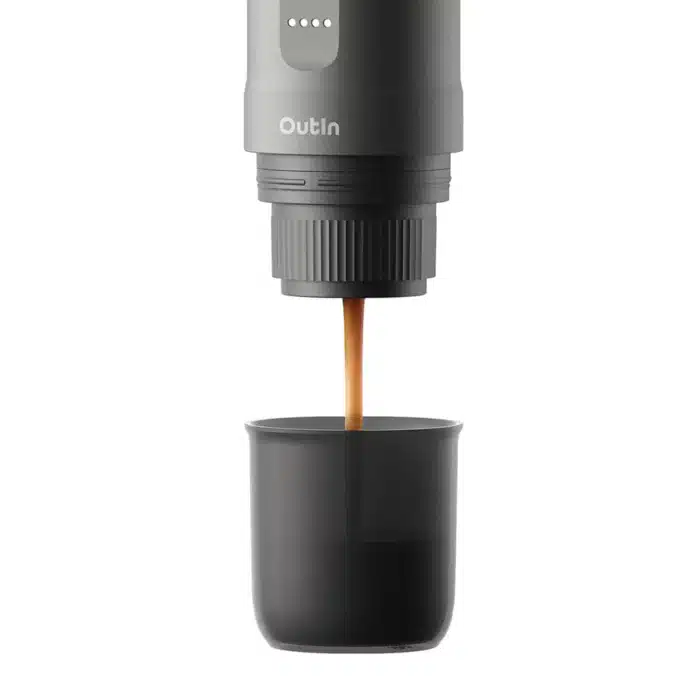 Outin - Nano Espresso Maker - Przenośny ekspres Space Grey - obrazek 4