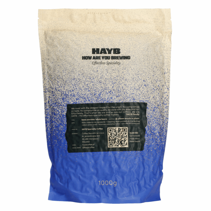 HAYB - Blue Espresso Blend 1kg - obrazek 2