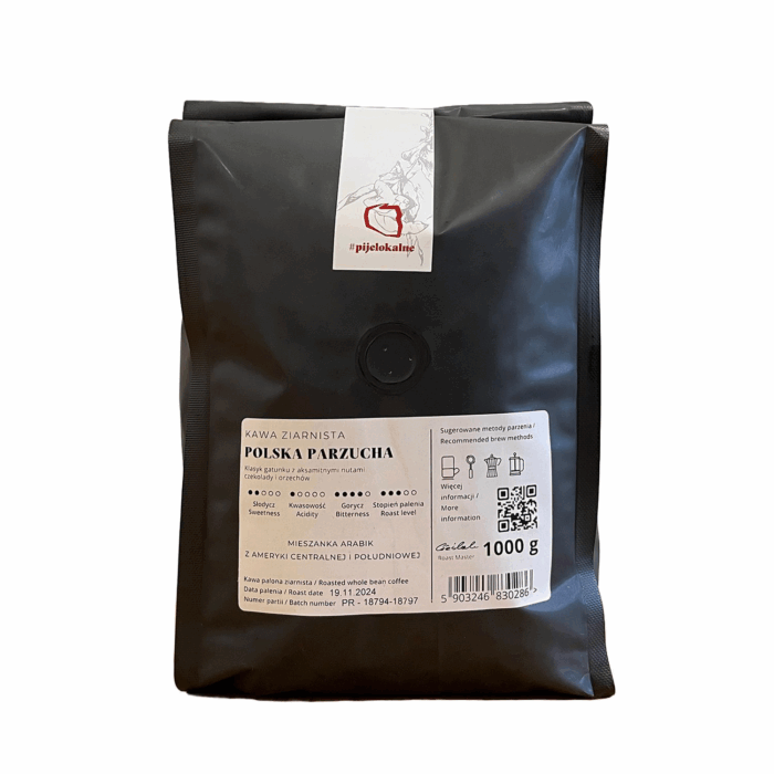 Hard Beans - Polska Parzucha - Kawa ziarnista 1kg - obrazek 2