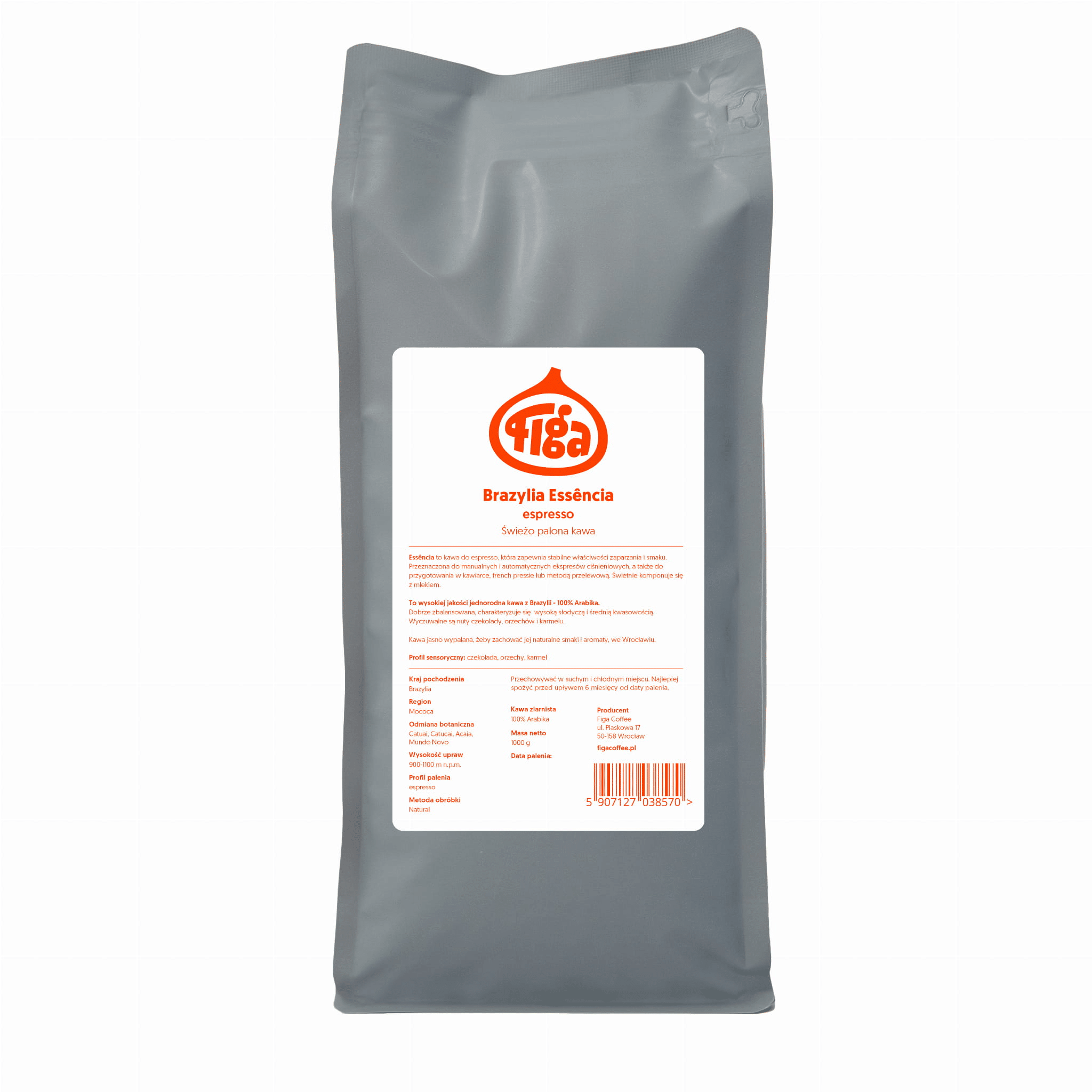 figa essencia-1kg Figa - Brazylia Essencia espresso 1kg - obrazek 1