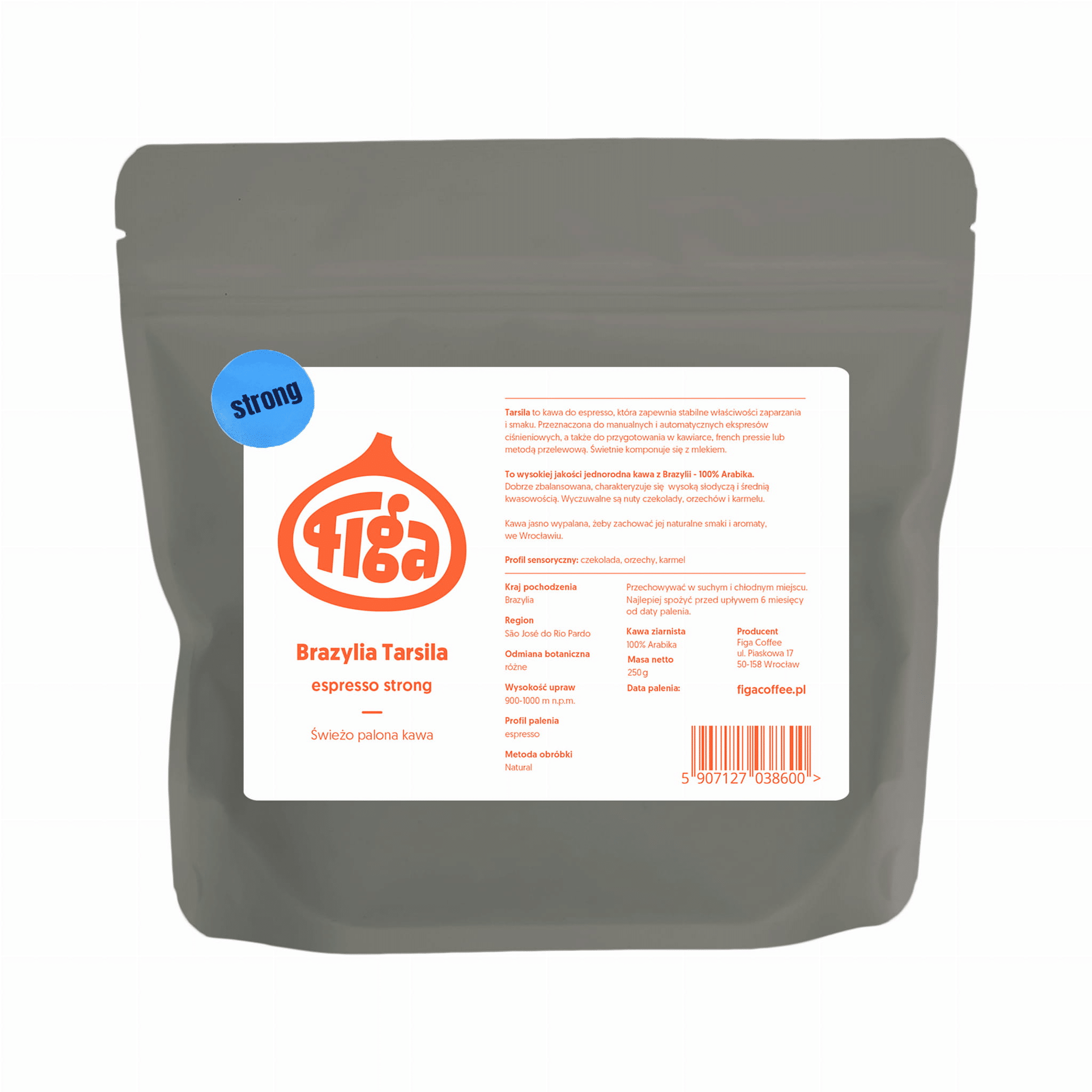 tarsila-strong Figa - Brazylia Tarsila espresso strong 250g - obrazek 1