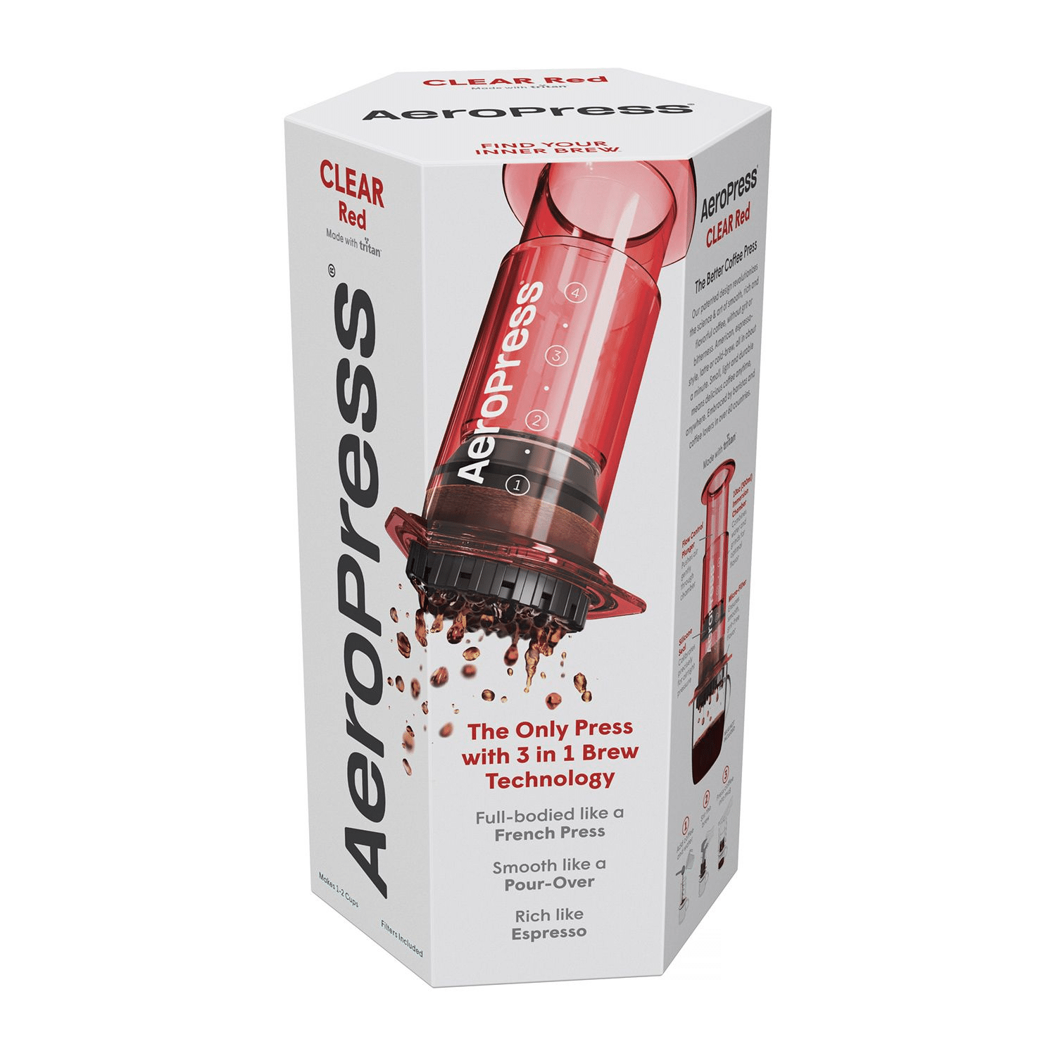 aeropress-clear-red-zaparzacz-do-kawy-czerwony-4_1920x1920 AeroPress Clear Red - Zaparzacz do kawy czerwony - obrazek 2